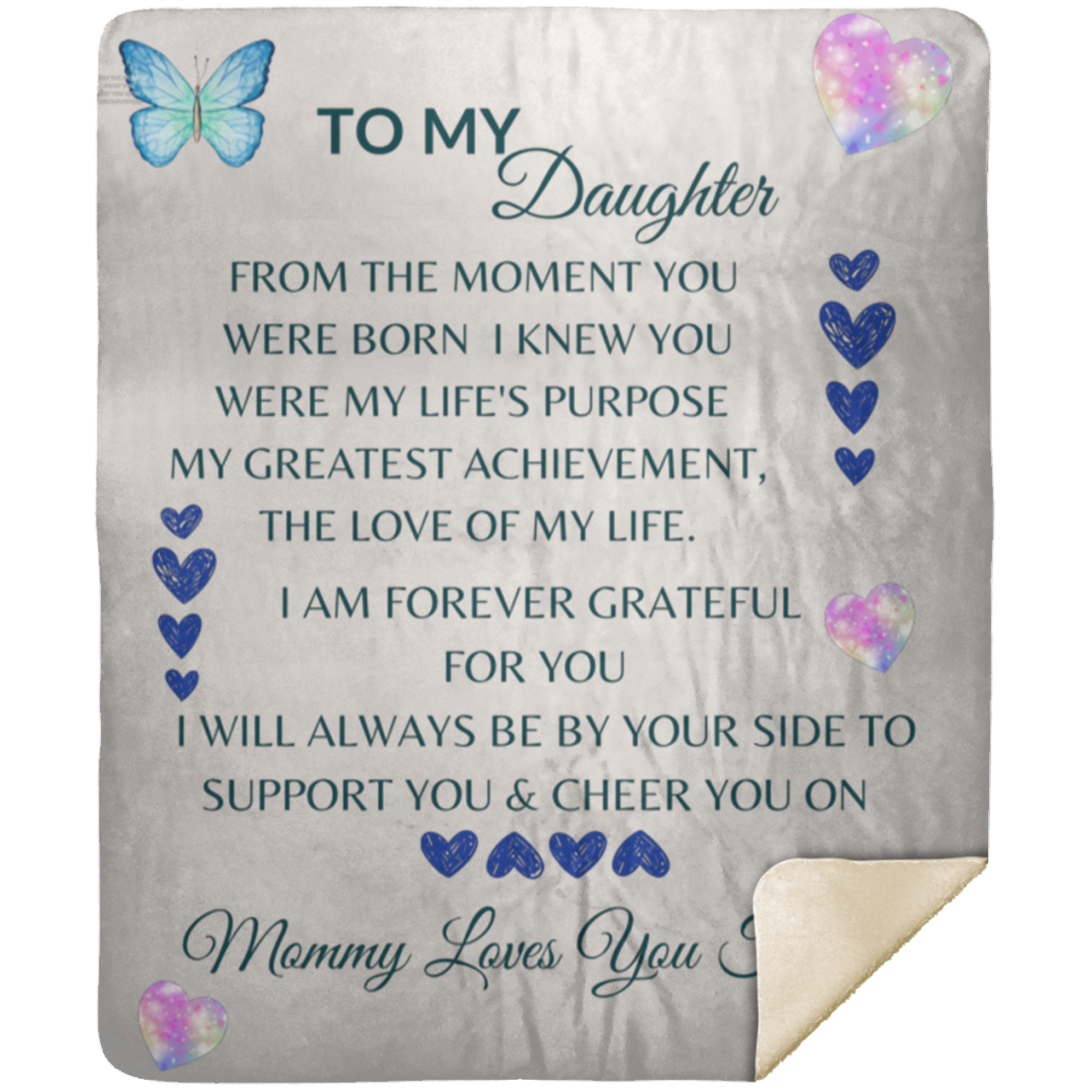 To My Daughter  Mommy Loves You Forever