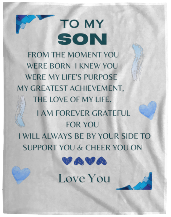 To My Son Blanket