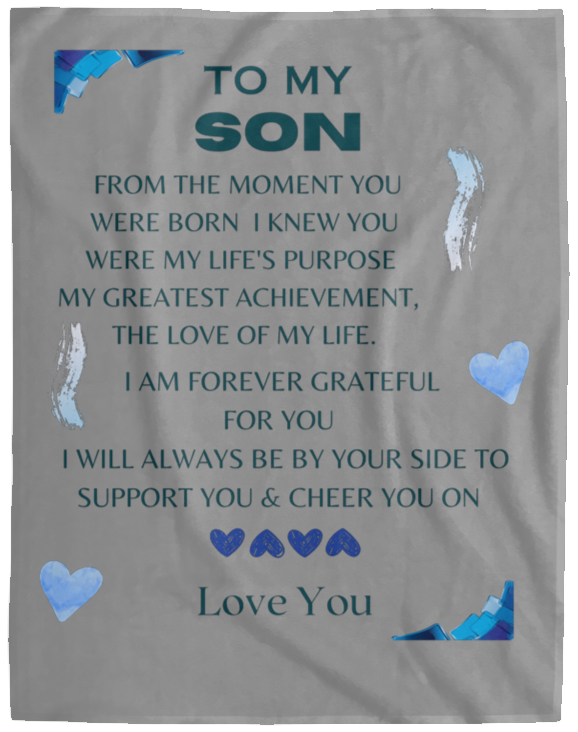 To My Son Blanket