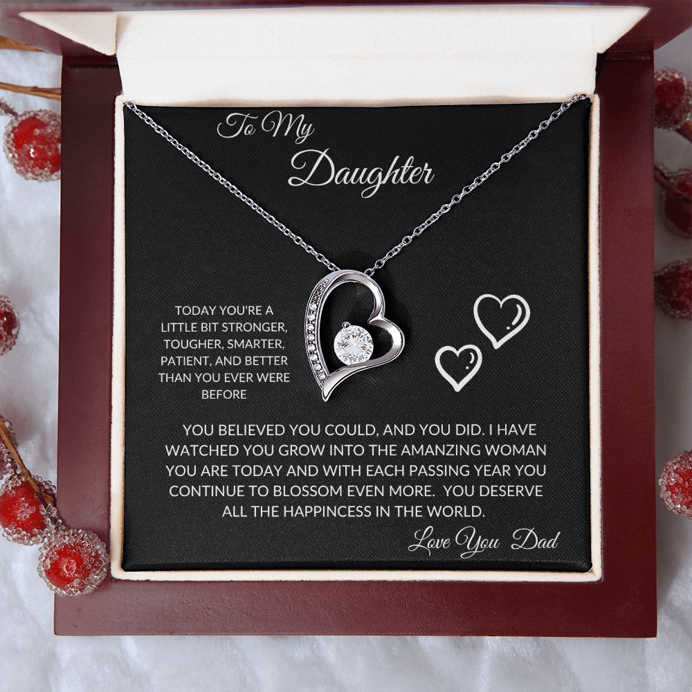 To My Daughter Forever Love Dad