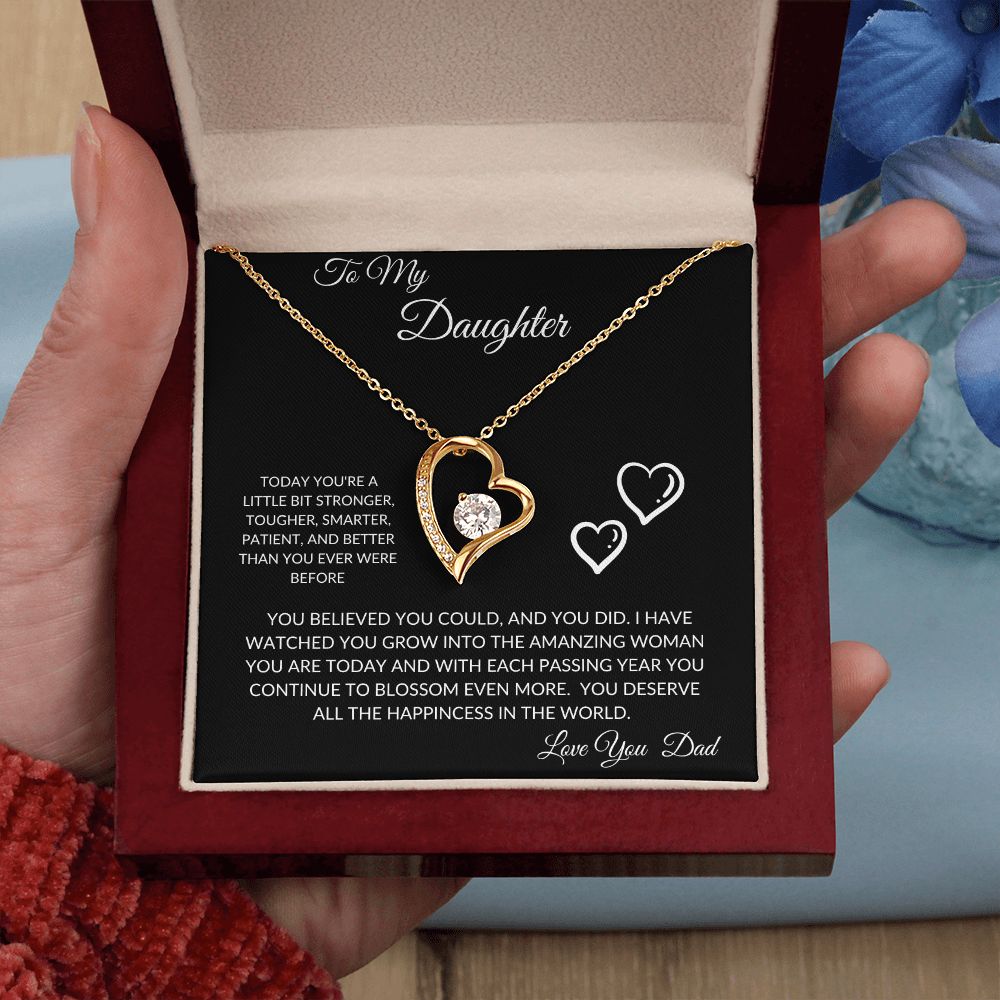 To My Daughter Forever Love Dad