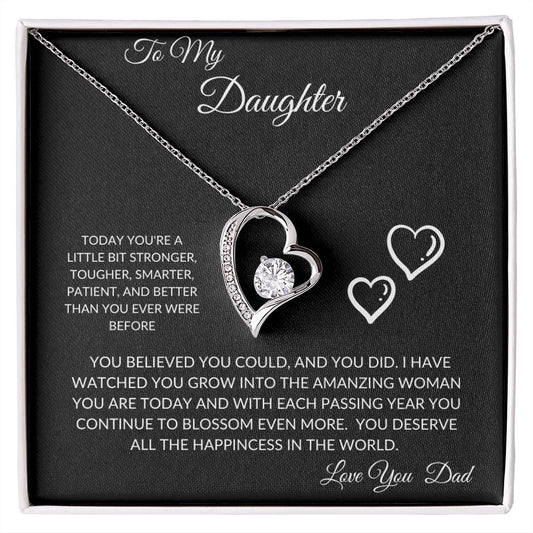 To My Daughter Forever Love Dad